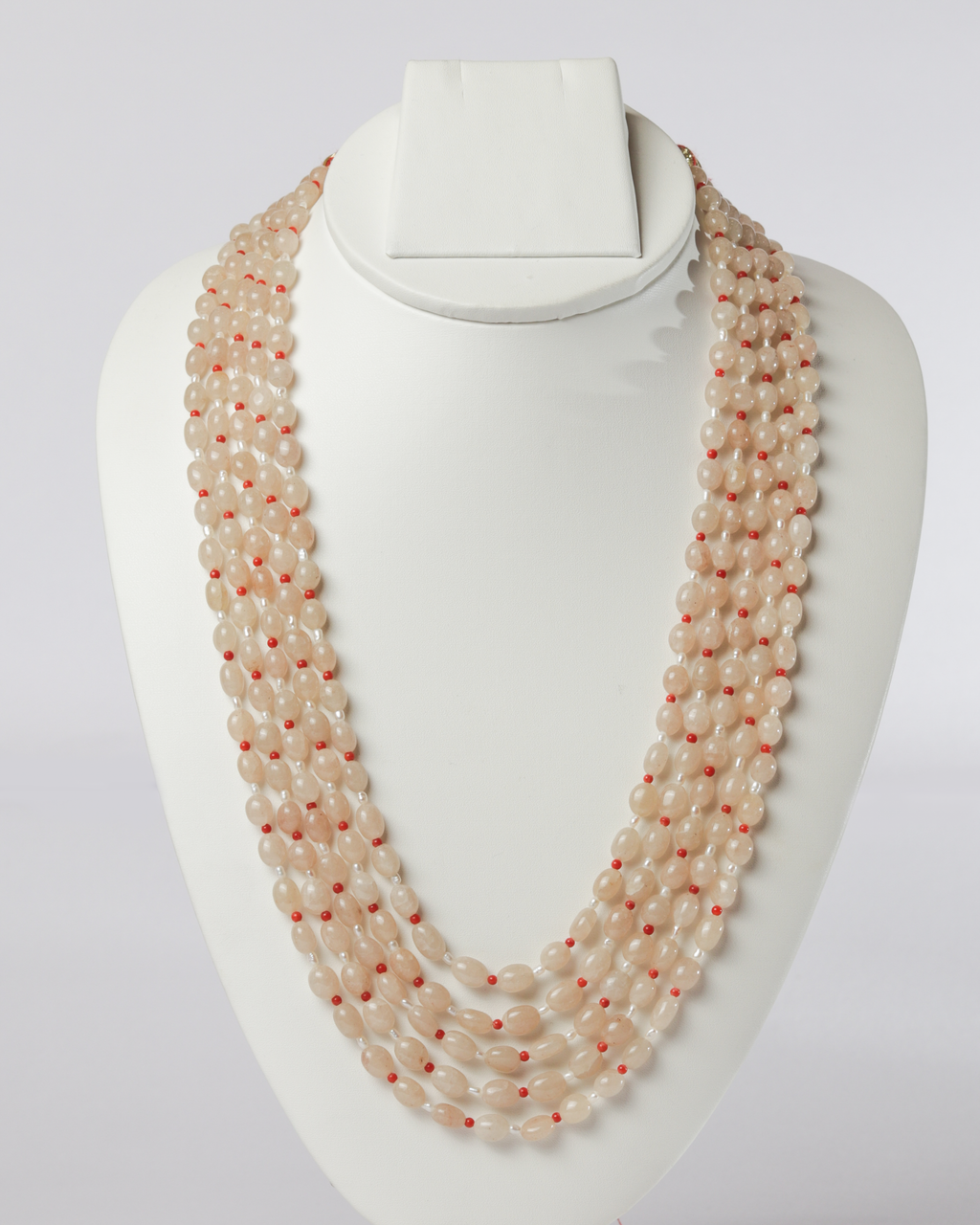 Stones & Pearl Necklace