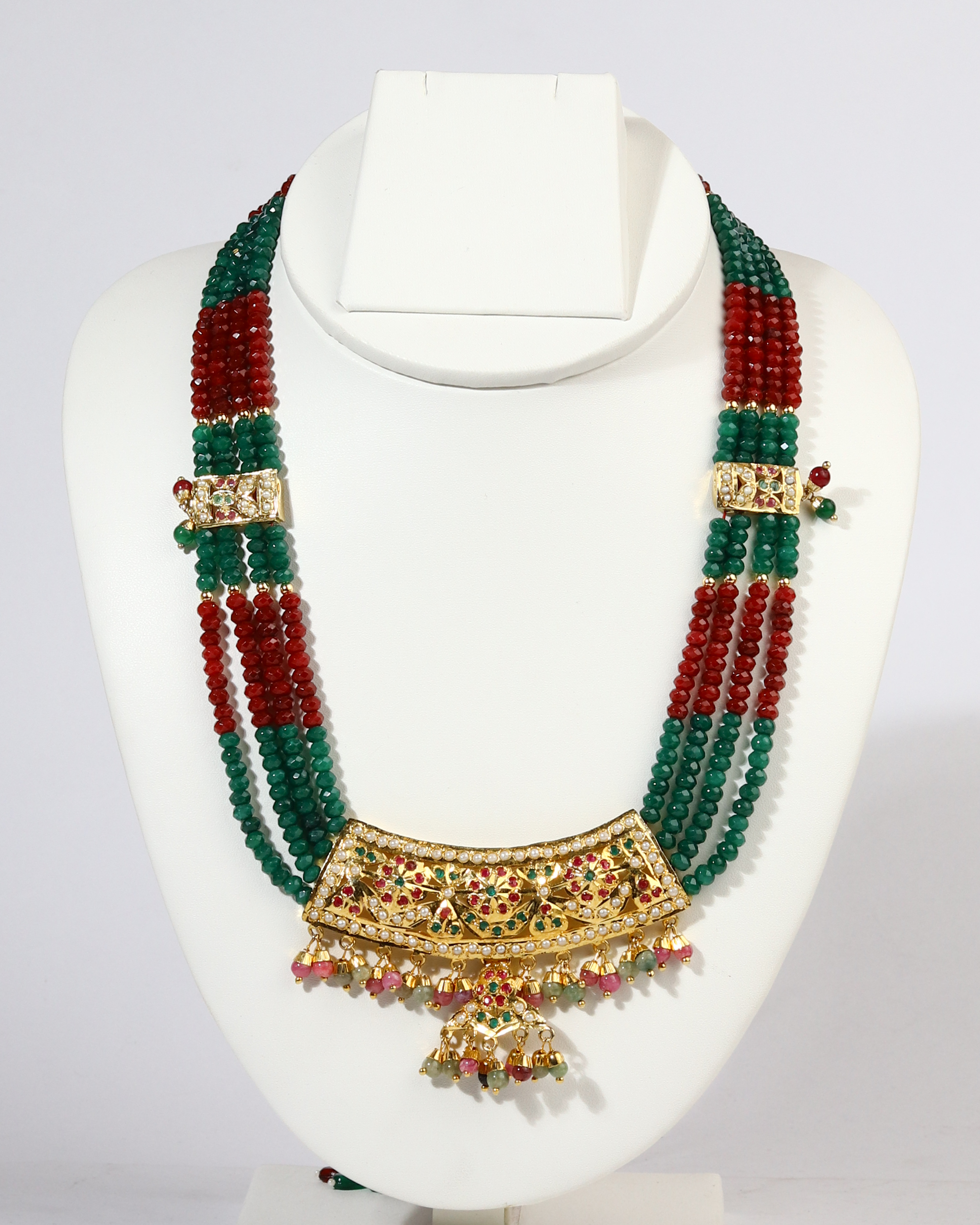 Jadau & Onyx Statement Necklace