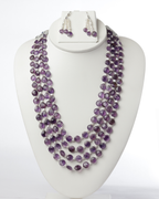 Amethyst & Pearl Necklace