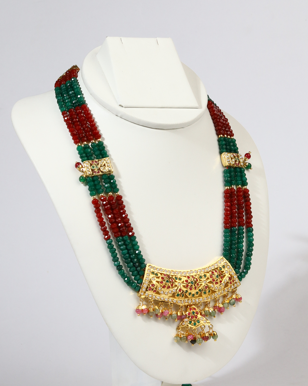 Jadau & Onyx Statement Necklace