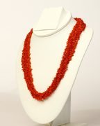 Italian Red Coral Necklace