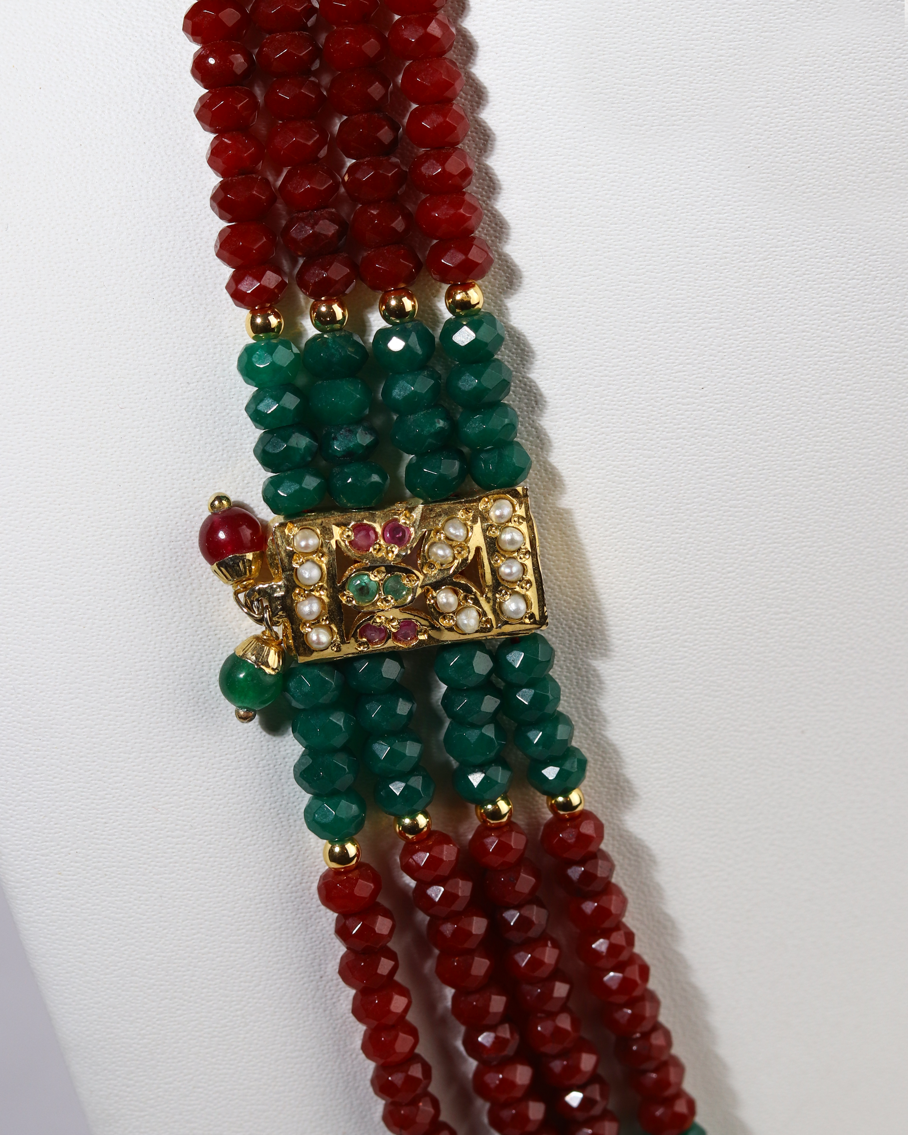 Jadau & Onyx Statement Necklace