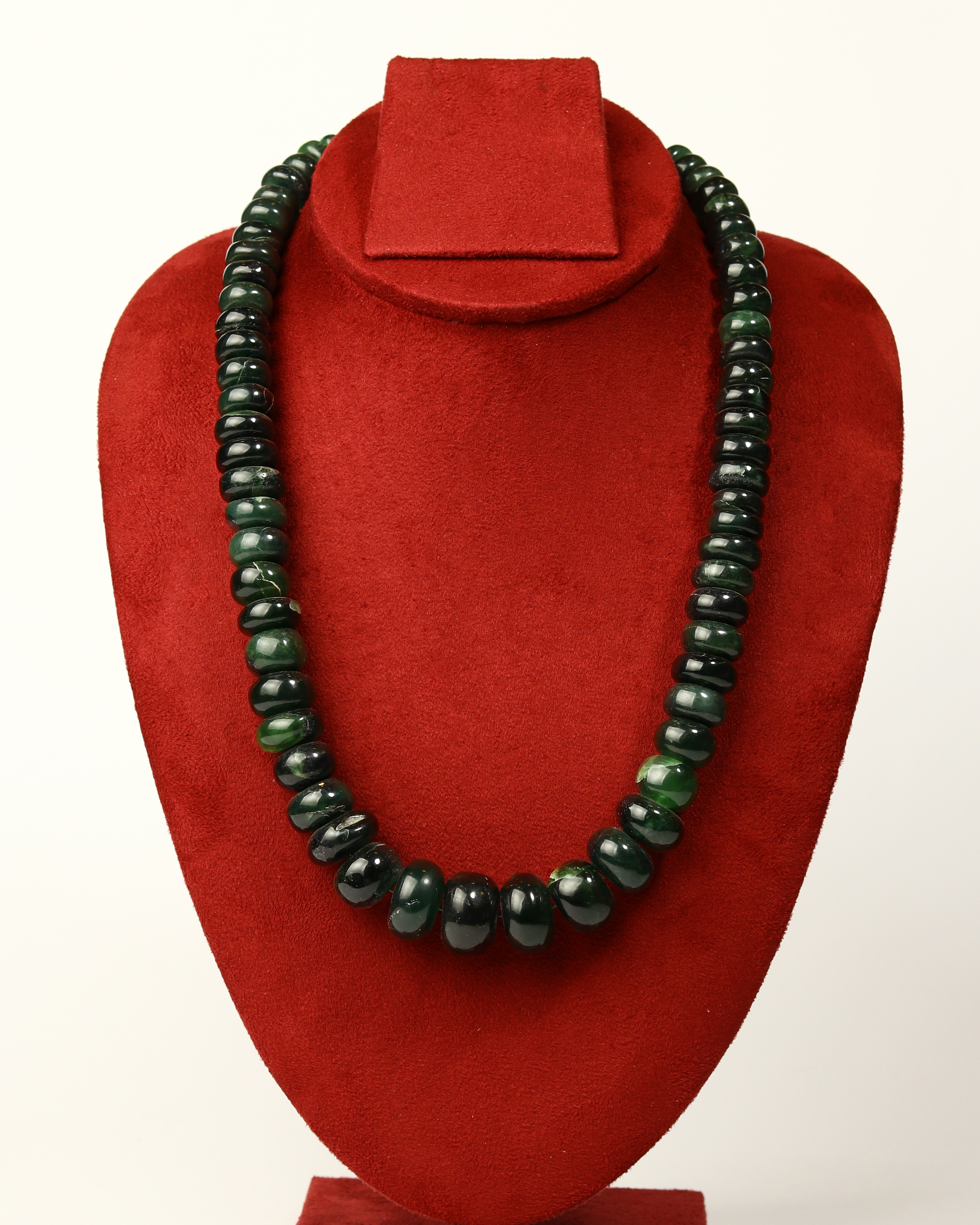 Strawberry Gemstone Bold-Cut Necklace
