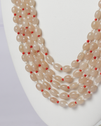 Stones & Pearl Necklace