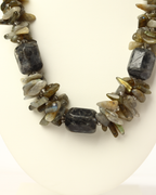 Dark Smoky Gemstone Necklace