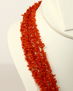 Italian Red Coral Necklace