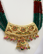 Jadau & Onyx Statement Necklace