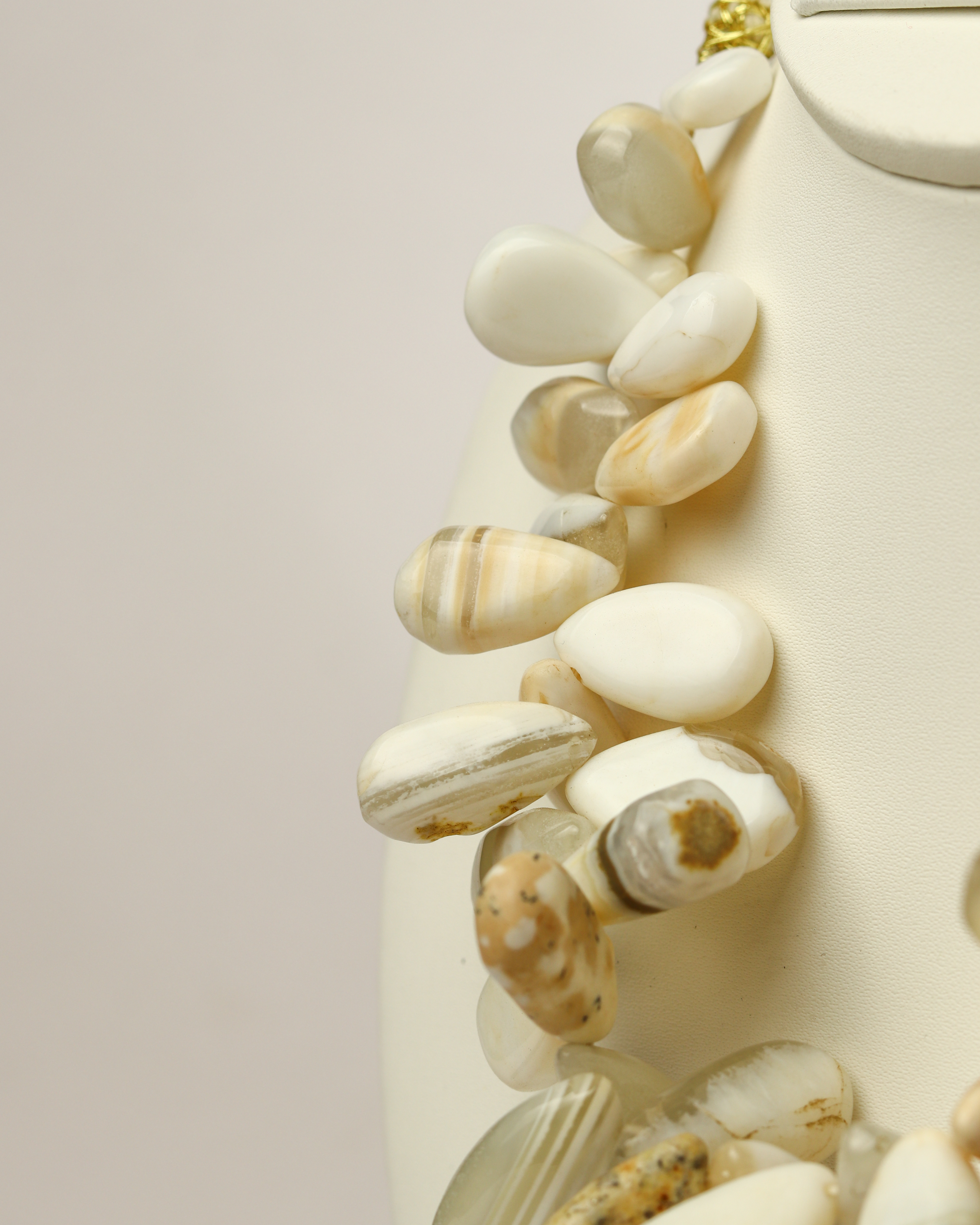 Smoky Agate Statement Necklace
