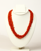 Italian Red Coral Necklace