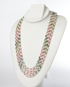 Multi-Color Tourmaline & Pearl Necklace