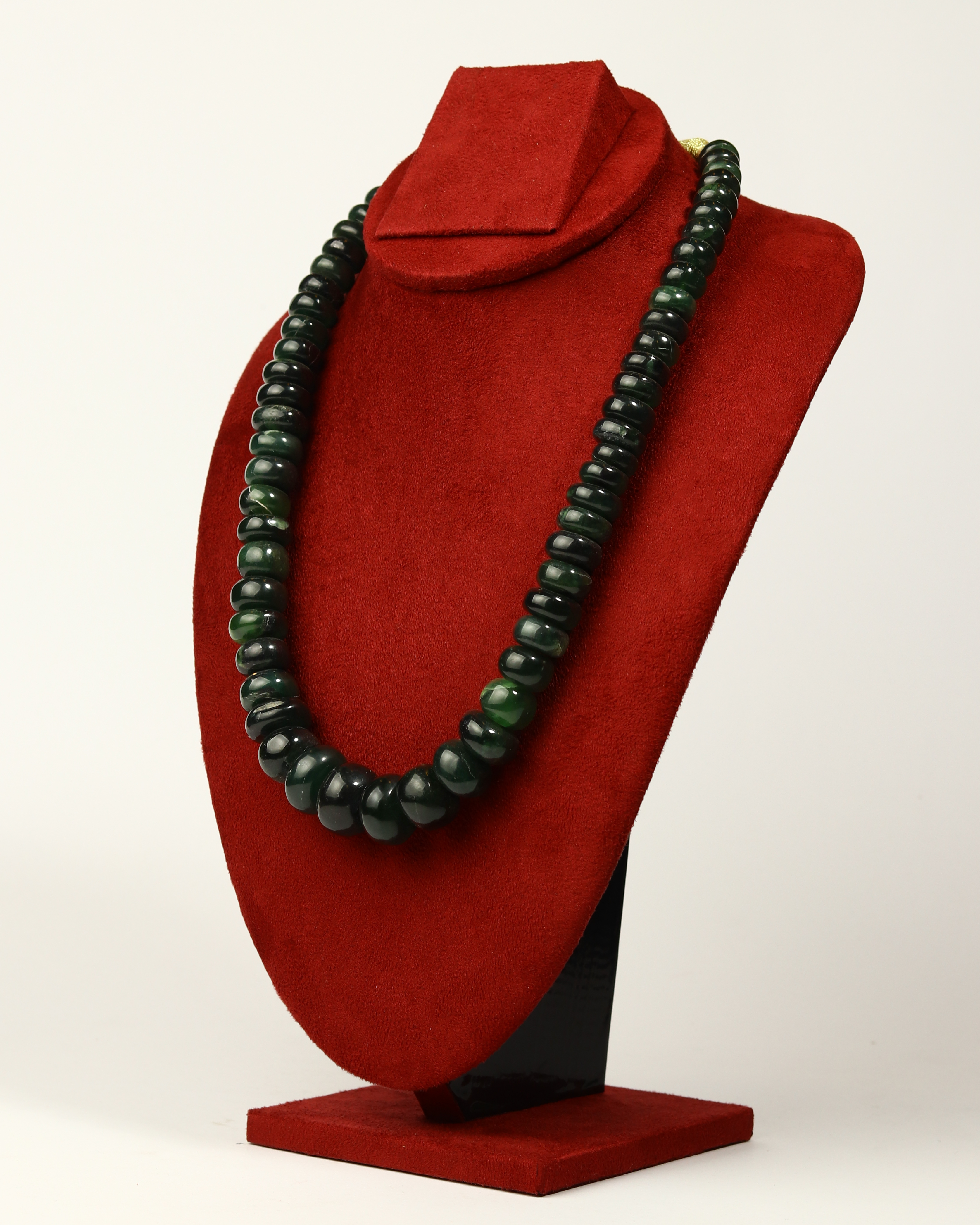 Strawberry Gemstone Bold-Cut Necklace